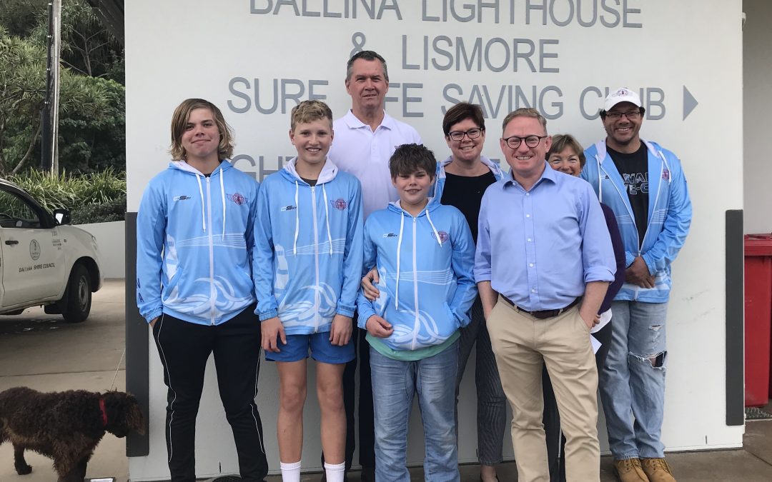 BALLINA SURF LIFE SAVERS TO GET RIPPED WITH NSW GOVERNMENT FUNDING