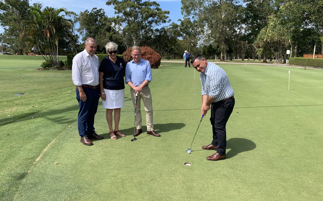 THE GRASS IS GREENER AT BALLINA GOLF CLUB