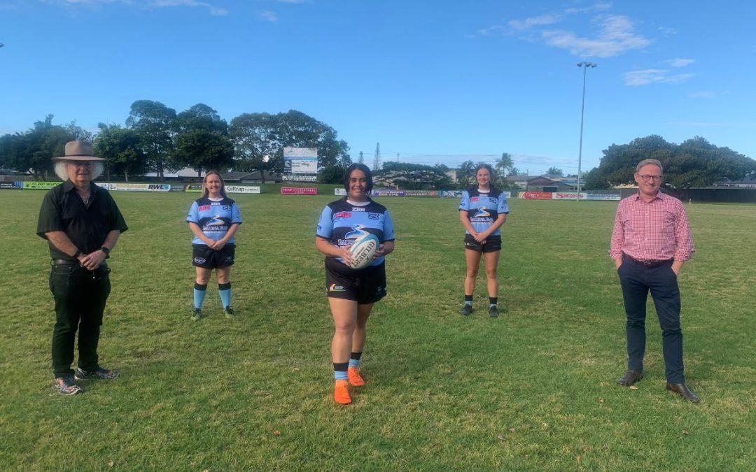 Kicking goals for women at Ballina Rugby Club
