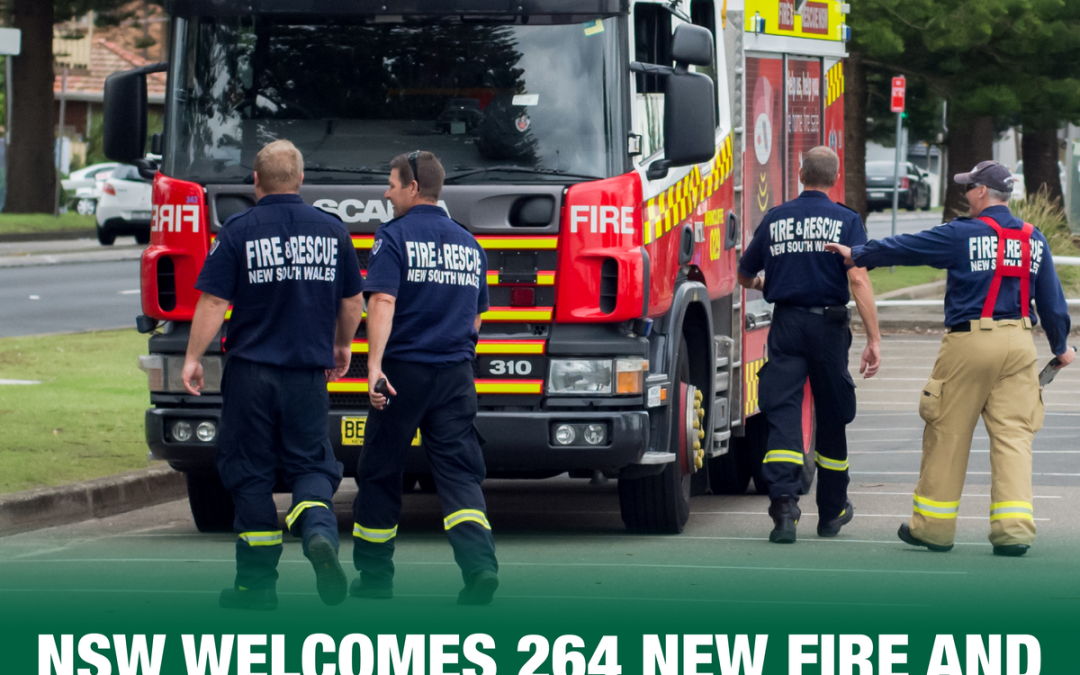 BALLINA AND LISMORE ELECTORATES WELCOME 10 NEW FIREFIGHTERS