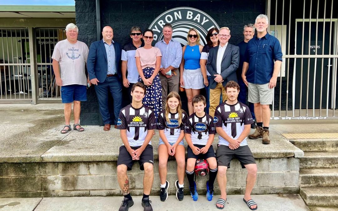 FUNDING FOR BYRON BAY FC A GAME CHANGER