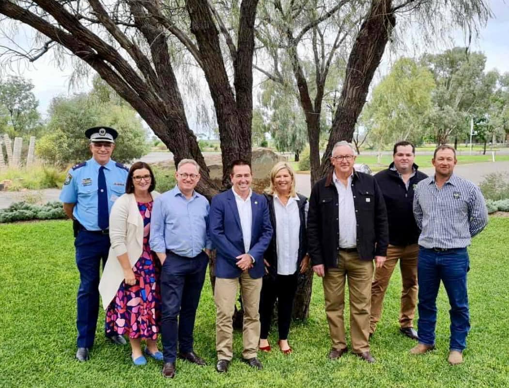 Ministers with Boys To The Bush