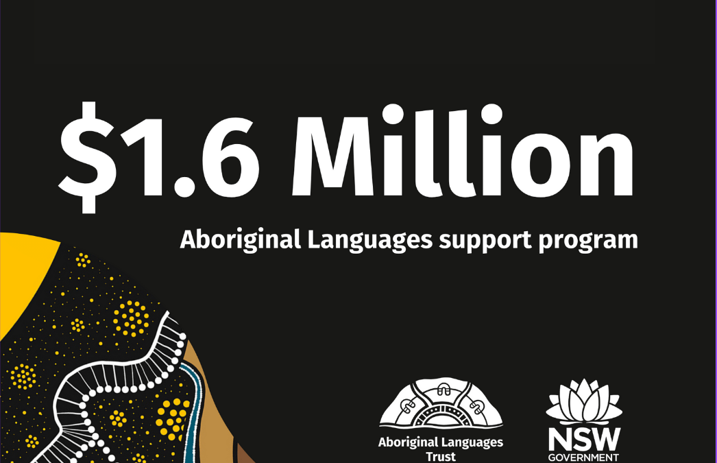 $1.6 MILLION TO SUPPORT ABORIGINAL LANGUAGES