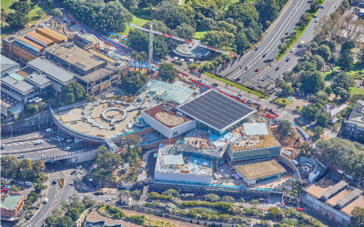 MAJOR CONSTRUCTION COMPLETE ON THE ART GALLERY OF NSW EXPANSION