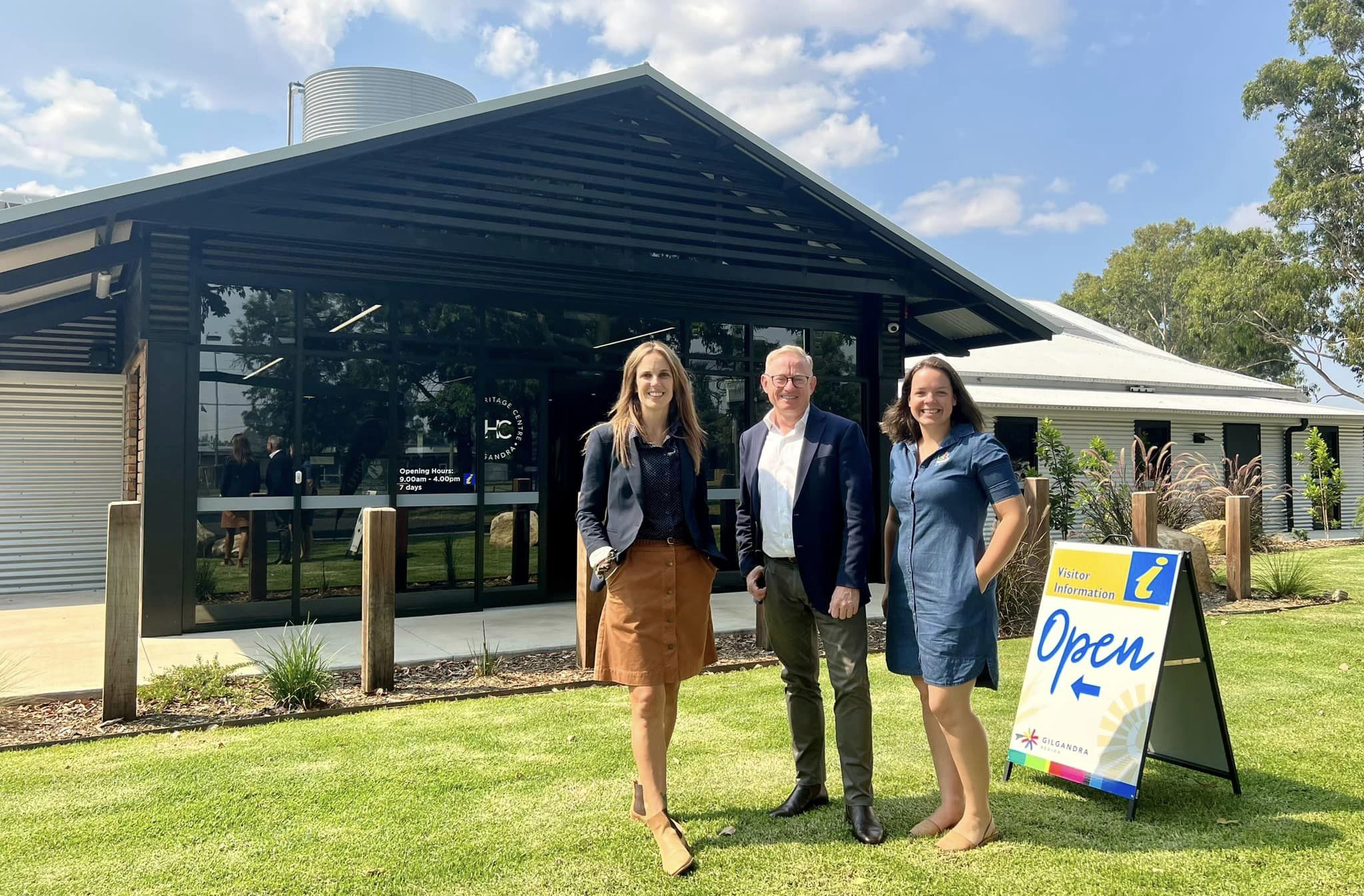 GILGANDRA COO-EE HERITAGE & VISITOR INFORMATION CENTRE IS OFFICIALLY OPEN!